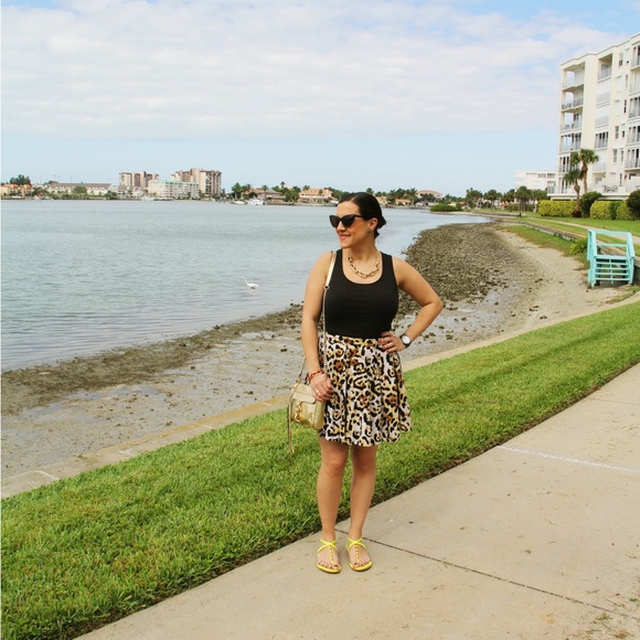 Leopard Print Skirt - Picture 3 of 7